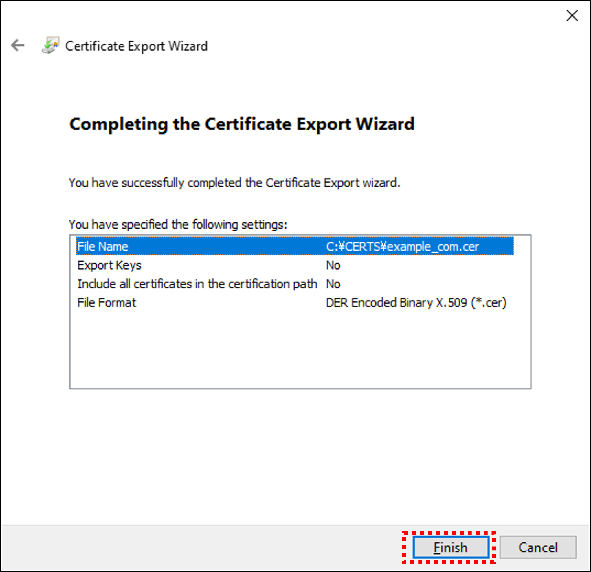 tutorial lte tls root certification export 5 en