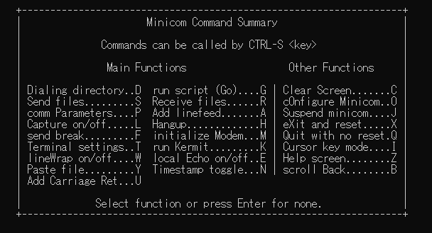 tutorial zmodem2 menu