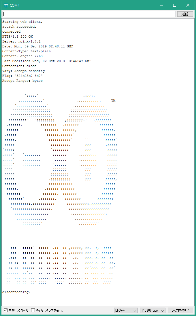 arduino lte examples webclient2
