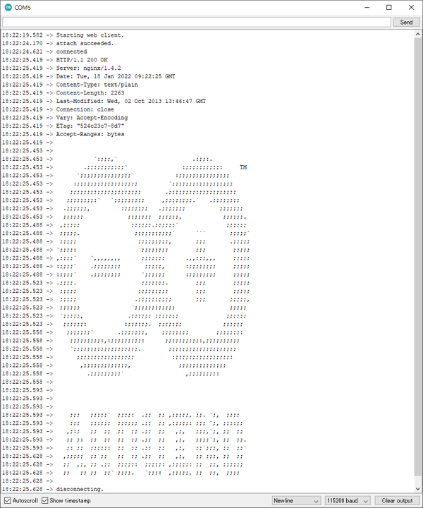 arduino lte examples webclient2 en