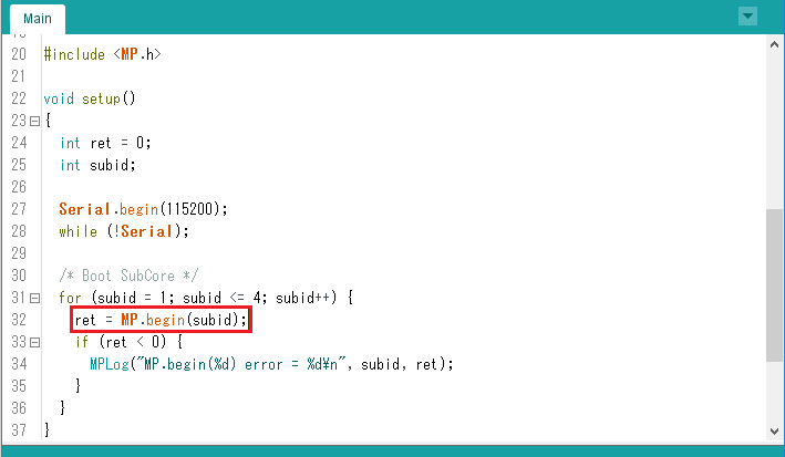 arduino multicore boot4 main