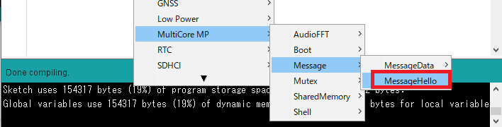 arduino multicore hello1